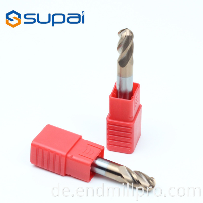 BALL NOSE END MILL 4flute